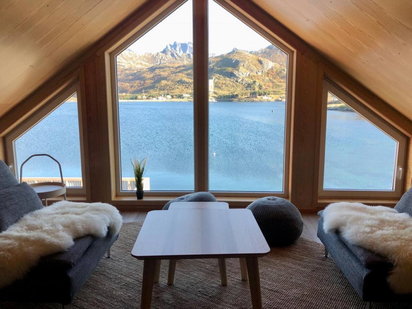 Sund  Fjordview Ryten 2 Retreat מראה חיצוני תמונה